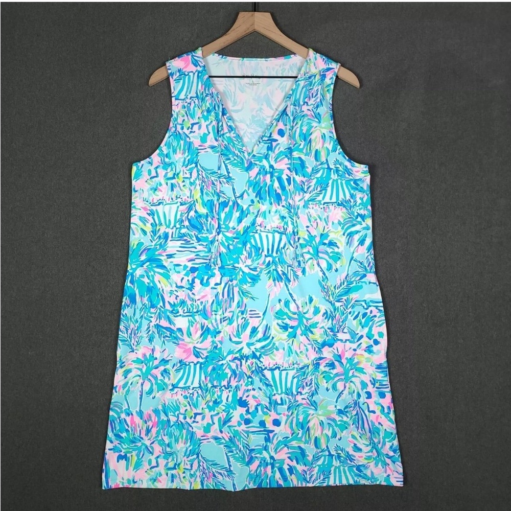 Lilly Pulitzer Johanna dress/swimsuit coverup excellent condition size large!